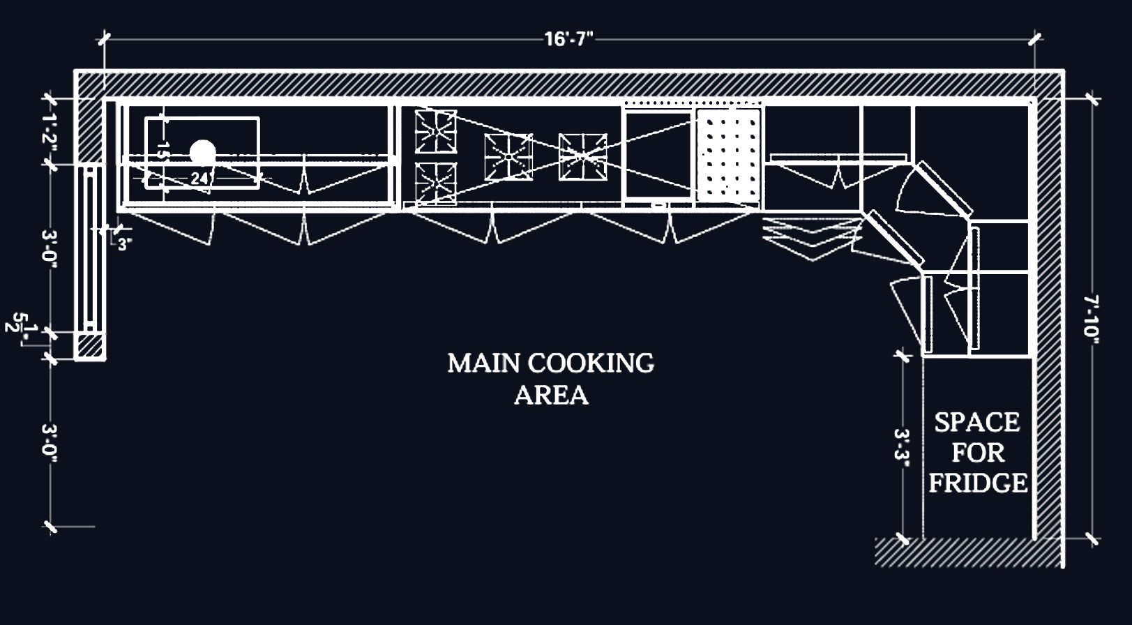 Residential kitchen UAE — view 5